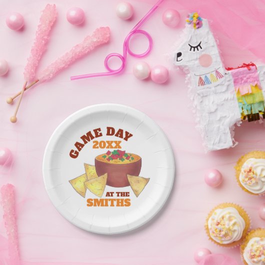Groot Football spel Tailgate Party Chips Cheese Di Papieren Bordje (Feest)