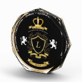 Groot fotoblok met Lewis Crest (Rechts)