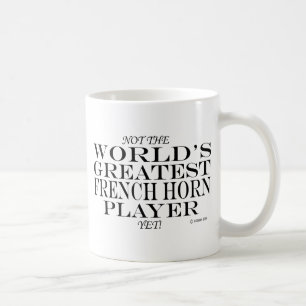 Groot-Franse Horn Player nog Koffiemok