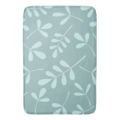 Groot geassorteerd licht op midden Blauwgroen blad Badmat (Voorkant Verticaal)