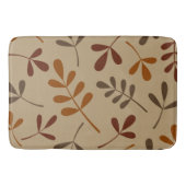Groot geassorteerd valblad ontwerp badmat (Voorkant)
