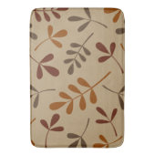 Groot geassorteerd valblad ontwerp badmat (Voorkant Verticaal)