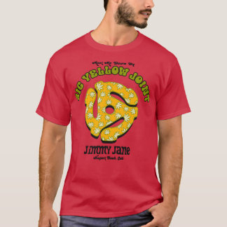 Groot geel gewricht t-shirt
