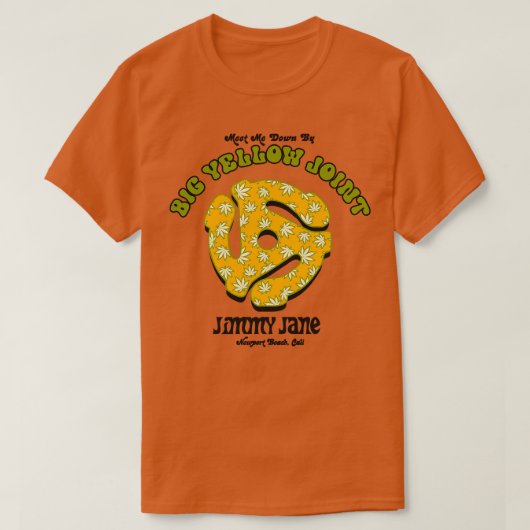 Groot geel gewricht t-shirt (Design voorkant)