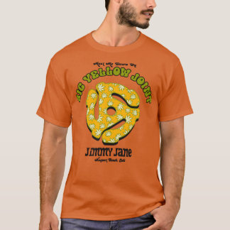 Groot geel gewricht t-shirt