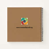 Groot Gehoornde Uil tijdschrift Notitieboek (Achterkant)