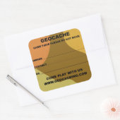 Groot geocache label (Envelop)