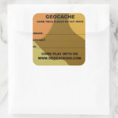 Groot geocache label (Tas)