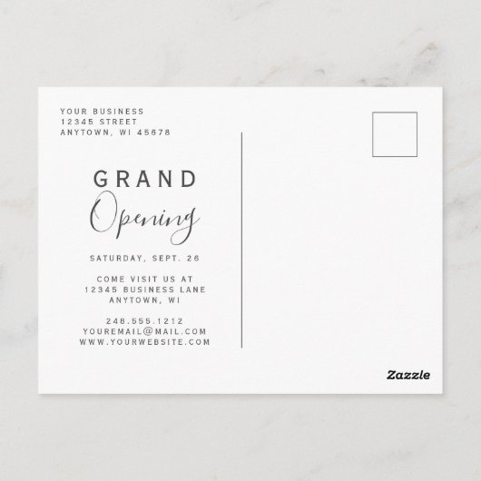 Groot geopend zwart Roos Gold Agate Dark Briefkaart (Achterkant)