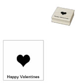 Groot gezegde Happy Valentijns Rubberstempel (Gestempeld)
