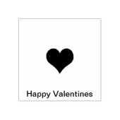 Groot gezegde Happy Valentijns Rubberstempel (Afrduk)