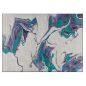 Groot glazen snijvlak snijplank (Voorkant)