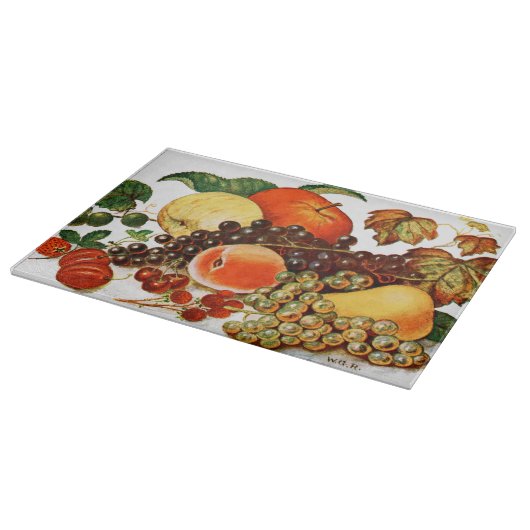 Groot glazen snijvlak snijplank (Hoek)