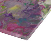 Groot glazen snijvlak snijplank (Hoek)