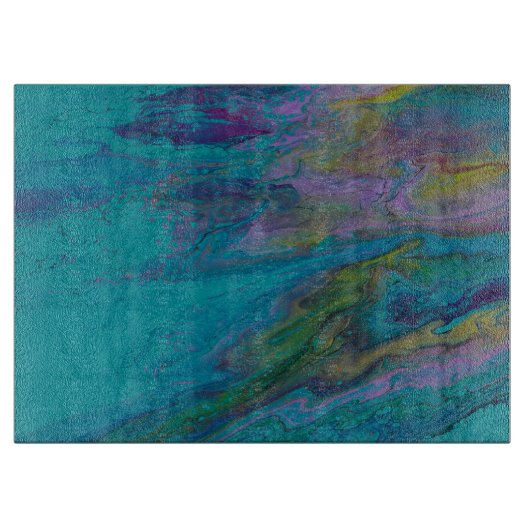 Groot glazen snijvlak snijplank (Voorkant)