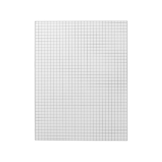Groot Grafiekpapier Notitieblok (Linkerzijde)