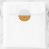 Groot Grafisch Ontwerp Ronde Sticker (Tas)