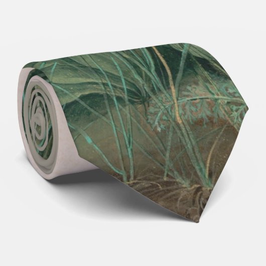 Groot grasveld (van Albrecht Dürer) Stropdas (Opgerold)