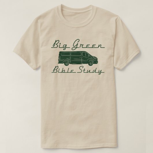 Groot Groen T-shirt (Design voorkant)