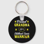 Groot grootmoeder van kinderkanker Awaren Sleutelhanger (Voorkant)