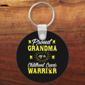 Groot grootmoeder van kinderkanker Awaren Sleutelhanger (Voorkant)