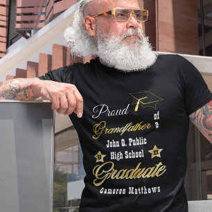 Groot grootvader van het Afstuderen van de Afstude T-shirt