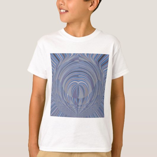 Groot Hart Naadloos Ontwerp T-shirt (Voorkant)
