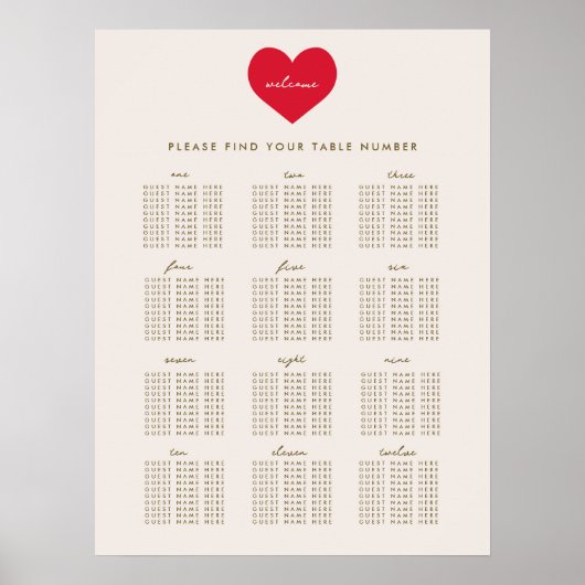 Groot Hart Poster (Voorkant)