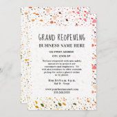 Groot heropenen Covid Safety Kaart (Voorkant / Achterkant)