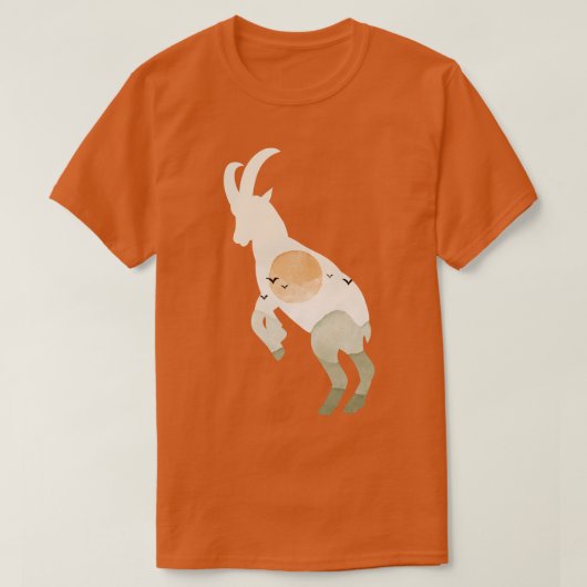Groot hoornschaap 1 t-shirt (Design voorkant)