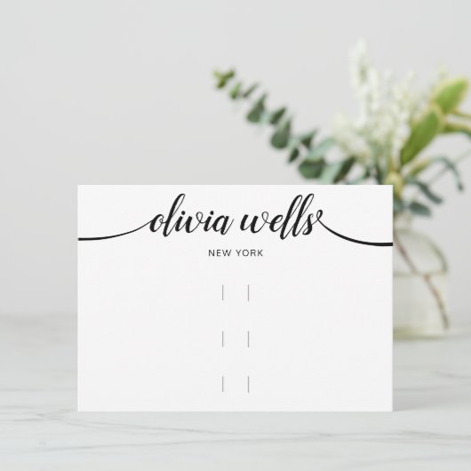 Groot horizontaal beeldscherm met drie haarklemmen kaart (Staand voorkant)