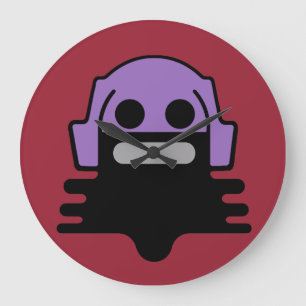 Groot Ichibo-Skee Clupkitz wandhorloge Grote Klok