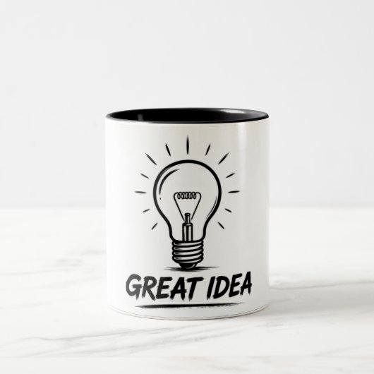 Groot Idee Lamp Klassieke Mok (Center)