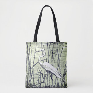 Groot in blauw tote bag
