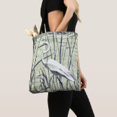 Groot in blauw tote bag (Dichtbij)
