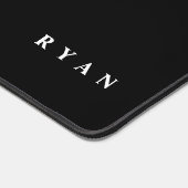 Groot Initiaal | Moderne typografie | Zwart Bureaumat (Hoek)