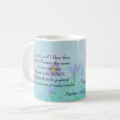 Groot is de Heer: Psalmen 145:2,3 Koffiemok (Voorkant links)