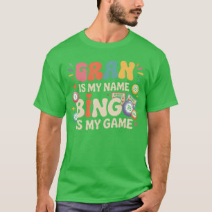 Groot Is Mijn Naam Bingo Is Mijn Spel jongen T-shirt