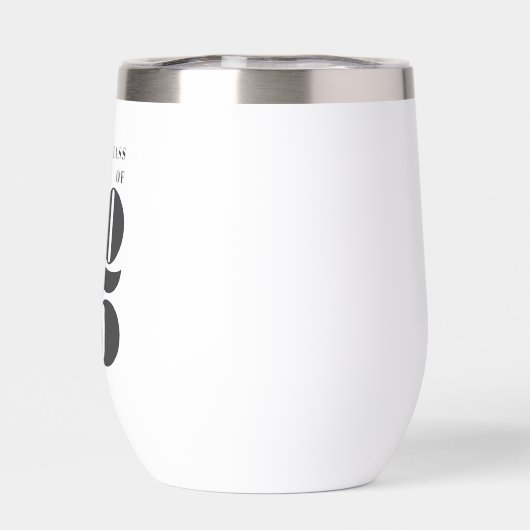 Groot jaar | 2025 gepersonaliseerd Afstuderen (Achterkant)