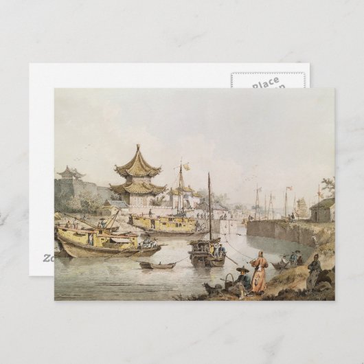 Groot Kanaal, China, (w/c) Briefkaart (Voorkant / Achterkant)