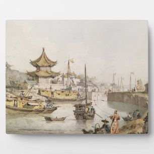 Groot Kanaal, China, (w/c) Fotoplaat