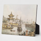 Groot Kanaal, China, (w/c) Fotoplaat (Zijkant)