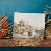 Groot Kanaal, China, (w/c) Fotoplaat (Zijkant)