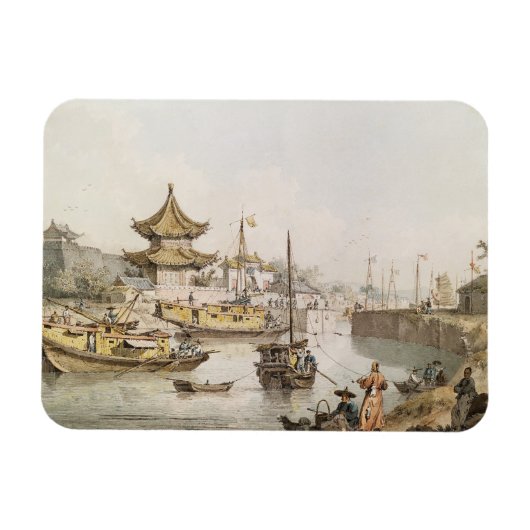 Groot Kanaal, China, (w/c) Magneet (Horizontaal)
