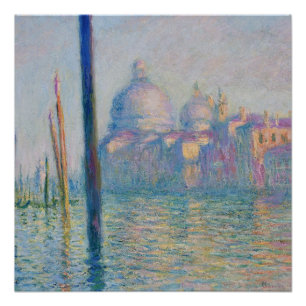 Groot Kanaal Monet Venetië Italië Klassiek Schilde Poster
