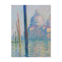 Groot Kanaal Monet Venetië Italië Klassieke Schild