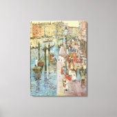 Groot Kanaal, Venetië door Maurice Prendergast Canvas Afdruk (Voorkant)