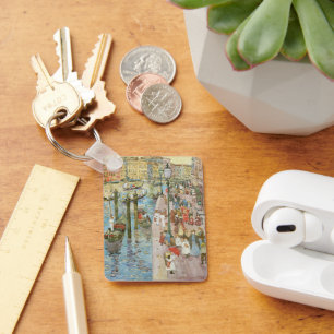 Groot Kanaal, Venetië door Maurice Prendergast Sleutelhanger