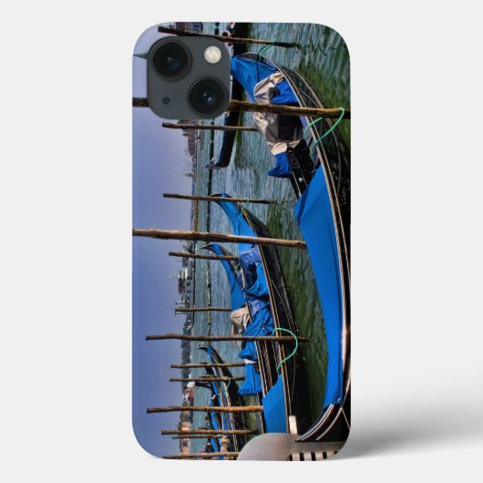 Groot Kanaal, water met gondalo-boten in de rij Case-Mate iPhone Case (Achterkant)