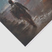 Groot-Kanjong Verkenner Découpage Tissuepapier (Detail)